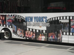 The TV and Movie Sites Tour Bus