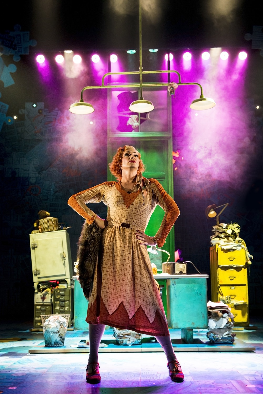 Craig Revel Horwood as Miss Hannigan in Annie the musical